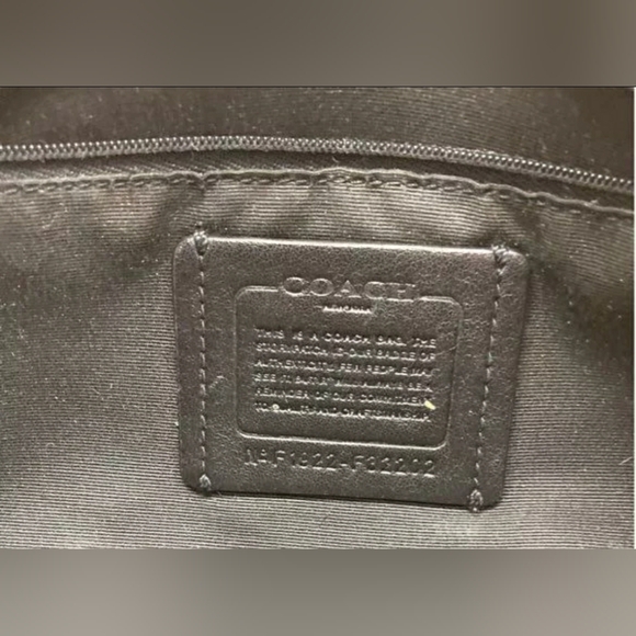 COACH Designer Black 2 way Mini Bennett Satchel Doctor Bag Purse Handbag - Picture 7 of 8